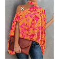 Fleurs roses et orange