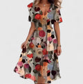 Floral Marron