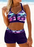 Violet/bleu