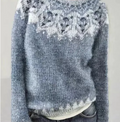 Bleu clair/blanc